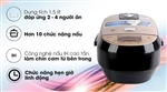 Nồi cơm điện cao tần Midea 1.5 lít MB-HS4007